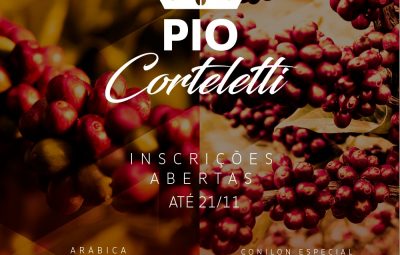 cartaz 400x255 - Abertas inscrições para Prêmio Pio Corteletti de arábica e conilon especial