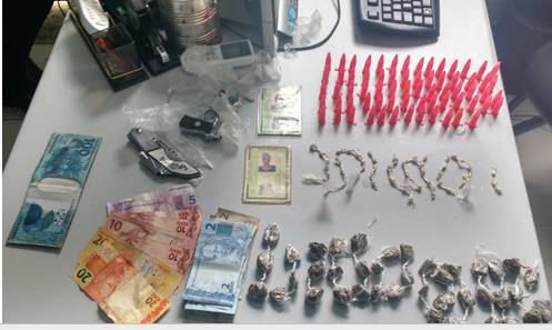 PM apreende entorpecente e detém cinco criminosos em Operação Força Total no Sul do ES