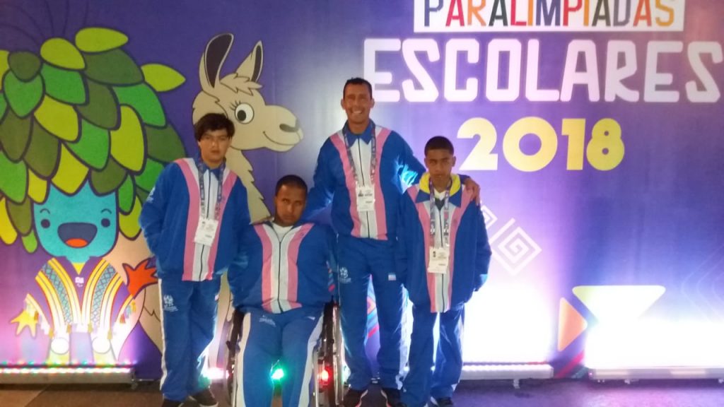 WhatsApp Image 2018 11 21 at 21.09.28 1024x576 - É Ouro. É Ouro!!!!! Atleta Iconhense conquista duas medalhas de ouro nos jogos Paralímpicos escolares