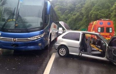 acidentes 400x255 - Feriado de Natal marcado por acidentes e infrações de trânsito no Espírito Santo