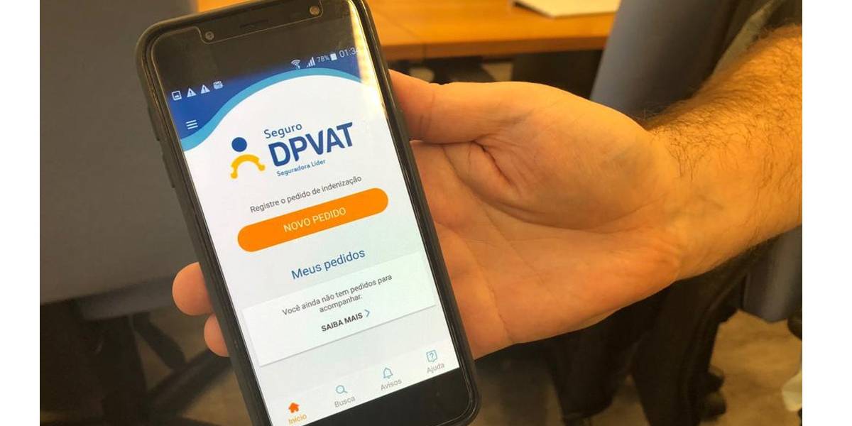Pedidos de indenização do DPVAT já podem ser feitos por smartphone