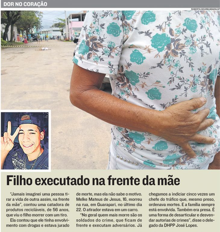 Guerra do tráfico já matou 306 jovens na Grande Vitória