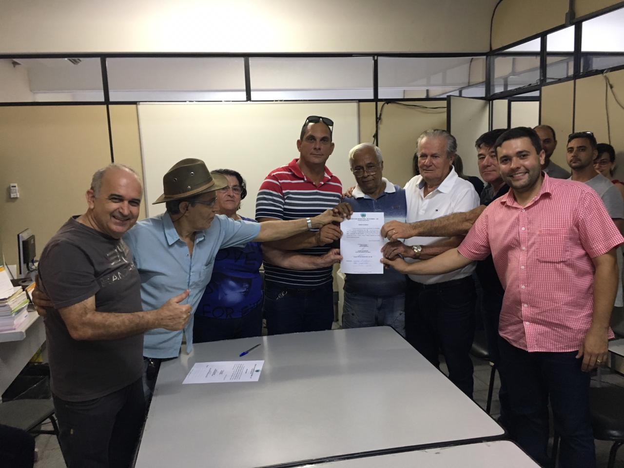 Bom Destino é Beneficiada com primeira ordem de serviço do ano de 2019.