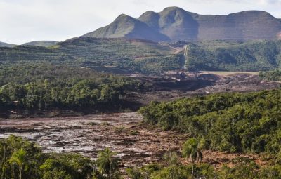 Brumadinho 2 400x255 - Lama da barragem da Vale pode chegar à foz do Rio Paraopeba, diz CPRM
