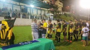 Grande final do campeonato municipal de futebol de Iconha 2018 18 300x169 - Nos pênaltis, 15 Minutos vence Play Boys e fica com o titulo do campeonato Municipal de Iconha.