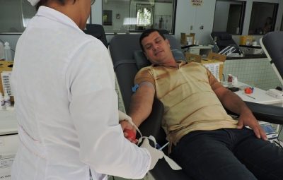 Jadersson Rocha doador 400x255 - Conheça a importância da doação do sangue O- no início do ano
