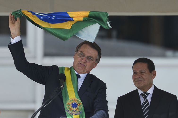 Veja os principais momentos da posse de Jair Bolsonaro