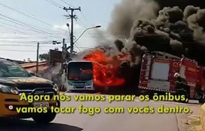 ceara 400x255 - Ataques voltam a acontecer e ônibus e caminhão são incendiados em 27º dia de ataques no Ceará