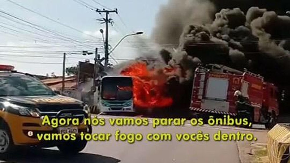 Ataques voltam a acontecer e ônibus e caminhão são incendiados em 27º dia de ataques no Ceará