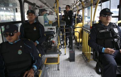 policiamento 400x255 - Ceará transfere mais 15 presos para Penitenciária Federal em Mossoró