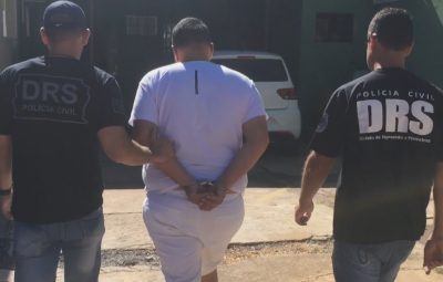 preso 400x255 - Ossada de médica morta por motorista que fingiu ser ela vai passar por análise, diz polícia