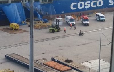 tripulante morre em navio 1a9a5eb9f976b0d4b2f700cadff95f3f 400x255 - Tripulante morre em navio após queda no porão