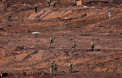 Brumadinho 2 400x255 - Terrenos cobertos por lama na tragédia de Brumadinho têm minério