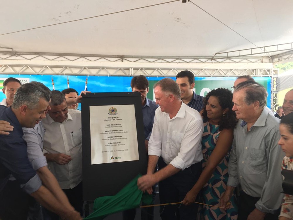 Contorno de Iconha é inaugurado após dois anos de espera no ES