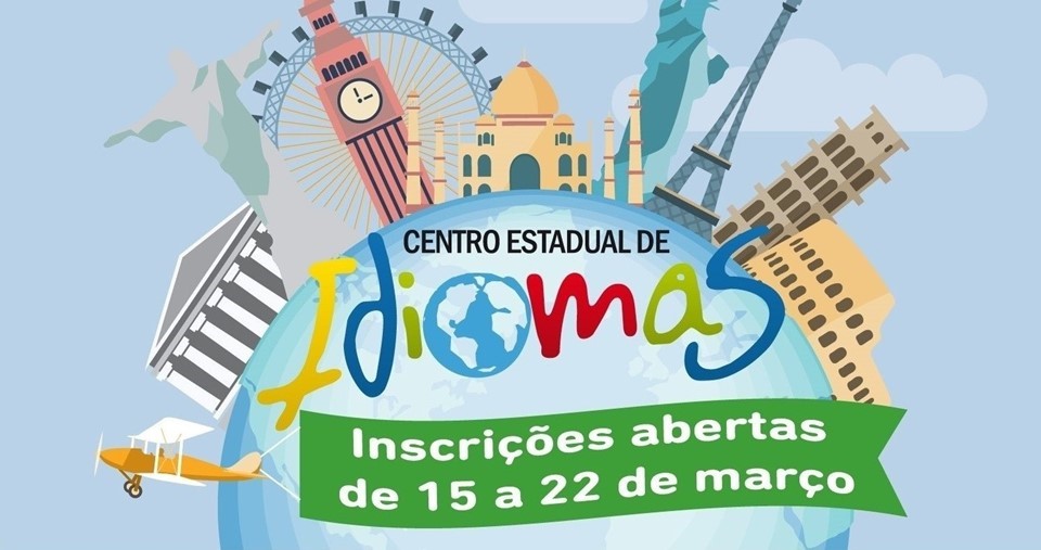 Estudantes tem até dia 22 de março para se inscrever para Cursos de Idiomas da SEDU