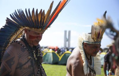 indigenas 400x255 - Acampamento Terra Livre deve reunir 4 mil indígenas em Brasília