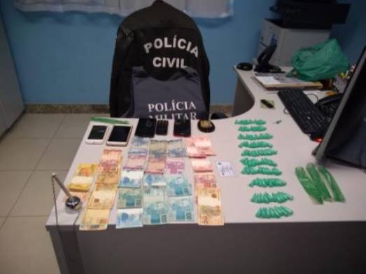 OPERAÇÃO POLICIAL APREENDE DROGAS EM ALFREDO CHAVES
