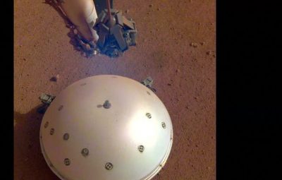 sonda da nasa 400x255 - Sonda da Nasa registra pela primeira vez tremor na crosta de Marte