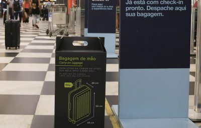 bagagem 1 400x255 - Bolsonaro aguarda estudos para decidir sobre franquia de bagagem