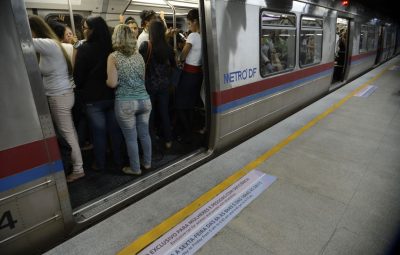 metro DF 400x255 - Metrô do Distrito Federal entra em greve por tempo indeterminado