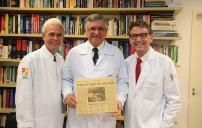 médicos Edmar Maciel Odorico Moraes e Marcelo Borges são responsáveis pela pesquisa da técnica de uso da pele de tilápia para tratamento de queimados 400x255 - SUS poderá incorporar pele de tilápia para tratamento de queimados