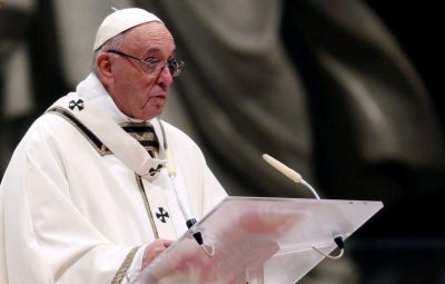 papa 400x255 - Papa Francisco diz que desemprego é tragédia mundial