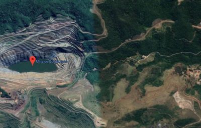 situação da mina Gongo Soco 400x255 - Risco de rompimento de barragem deixa moradores em pânico
