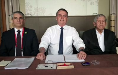 BOLSONARO 400x255 - Bolsonaro lamenta fim da validade de MP que veda desconto sindical