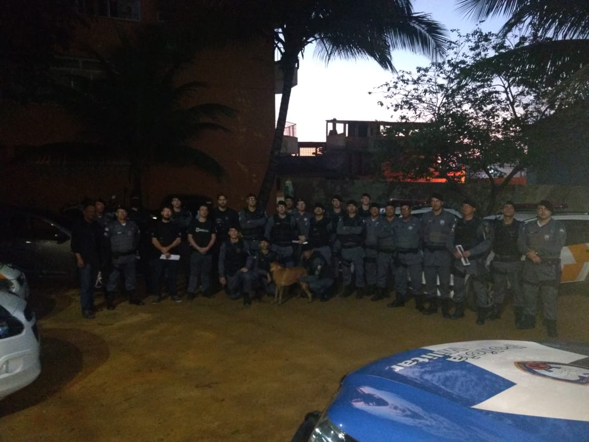 PM E PC REALIZAM OPERAÇÃO INTEGRADA EM ANCHIETA