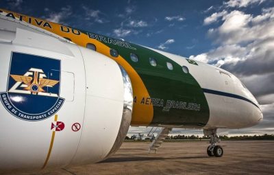 avião da Força Aérea Brasileira FAB. 400x255 - Bolsonaro exige punição severa de responsável por drogas em voo