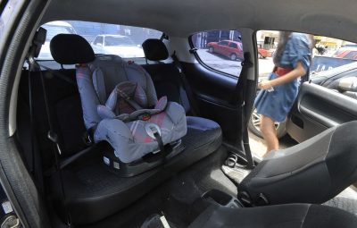 cadeirinha para criança 400x255 - Detran explica transporte de bebês em veículos de aluguel