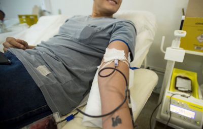 doção de sangue 400x255 - Junho Vermelho: campanha destaca a importância da doação de sangue