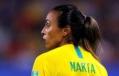 marta 400x255 - Marta se torna a maior goleadora de todas as Copas do Mundo