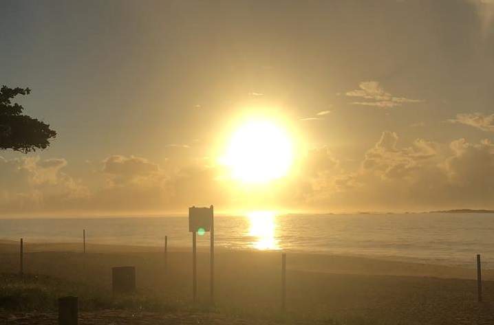Sol e calor devem predominar nesta segunda-feira no ES