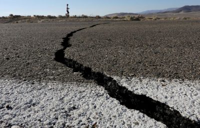 Terra treme no sul da Califórnia e sismólogos alertam para mais abalos 400x255 - Terra treme no sul da Califórnia e sismólogos alertam para mais abalos