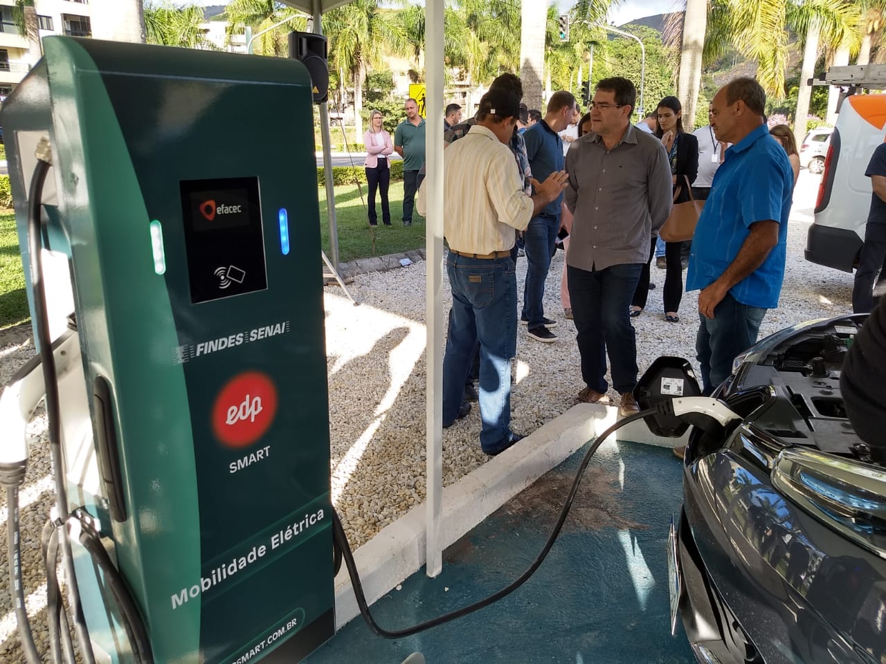 Venda Nova do Imigrante ganha primeiro posto de recarga de veículos elétricos