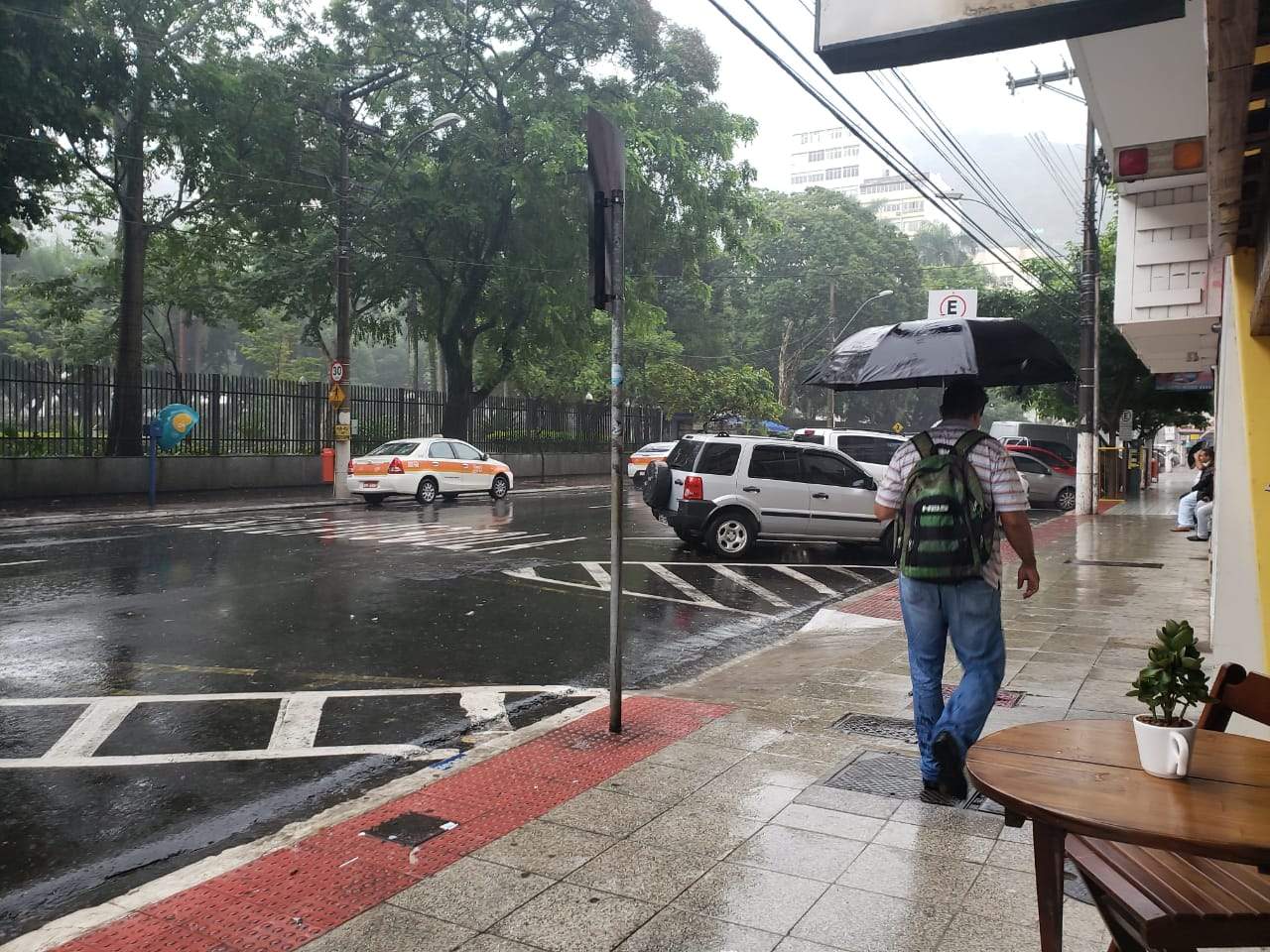 Frente fria traz chuva para todo ES no fim de semana.