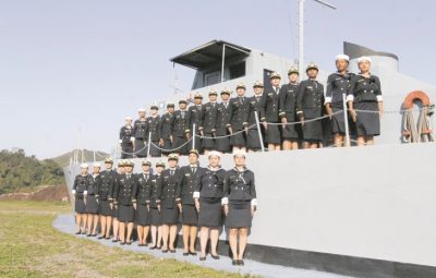 Pelotão feminino da Marinha do Brasil 400x255 - Pelotão só de mulheres no desfile de sábado