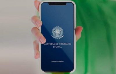 carteira de trabalho digital 400x255 - Carteira de Trabalho Digital entra em vigor