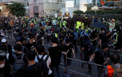 manifestantes em Hong Kong 400x255 - Governo de Hong Kong diz que não matou manifestantes