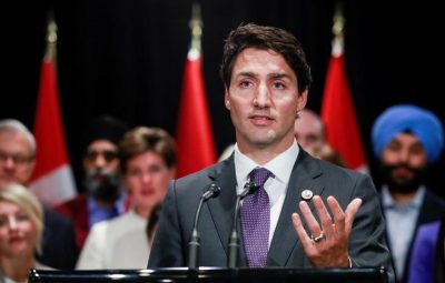 Justin Trudeau ganha eleições no Canadá mas perde maioria absoluta 400x255 - Justin Trudeau ganha eleições no Canadá, mas perde maioria absoluta