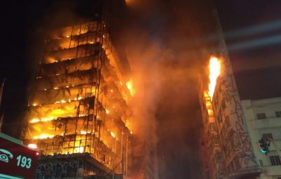 MP denuncia seis por incêndio e desabamento de prédio em São Paulo 400x255 - MP denuncia seis por incêndio e desabamento de prédio em São Paulo