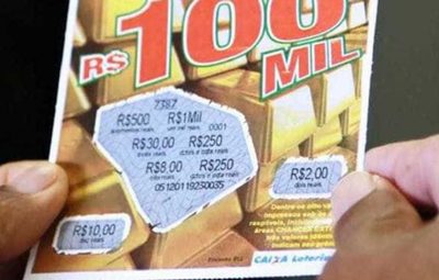 loteria da raspadinha 400x255 - Concessão de loteria da raspadinha será leiloada nesta terça-feira