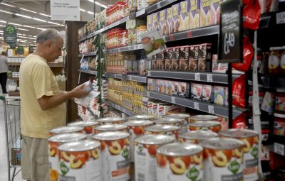 supermercados agosto 400x255 - Índice de Preços cai em 4 das 7 capitais pesquisadas pela FGV