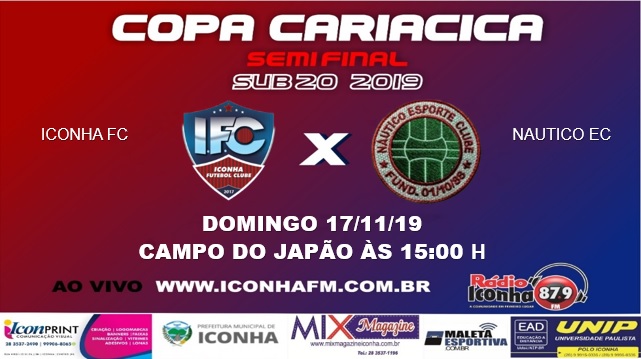 Iconha X Nautico: duelo  decide finalista da Copa Cariacica sub20