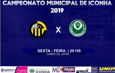 WhatsApp Image 2019 12 02 at 18.00.54 1 400x255 - Dois Jogos fecham a terceira rodada do campeonato Municipal de Iconha
