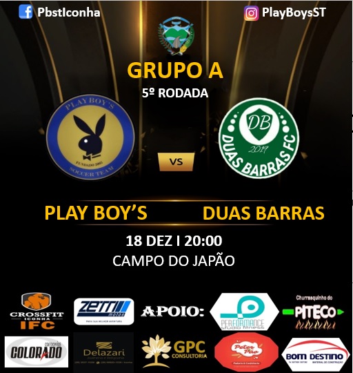 Play Bóy’s recebe o Duas Barras em jogo que vale a classificação para a semifinal do Municipal de Iconha.