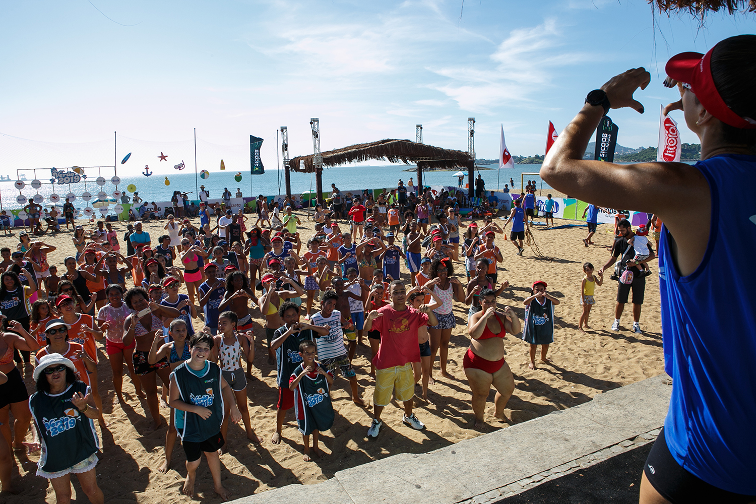 Sicoob apoia projetos de lazer nas praias do Espírito Santo