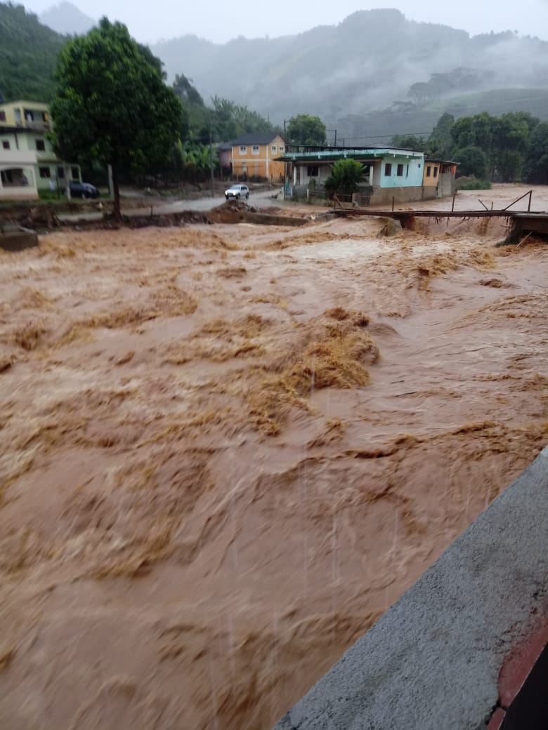 Chuvas deste sábado deixa população de Iconha em alerta
