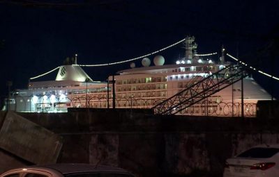 cruzeiro 400x255 - Idoso passa mal em cruzeiro e navio com centenas de pessoas atracado no Recife é isolado por suspeita de coronavírus